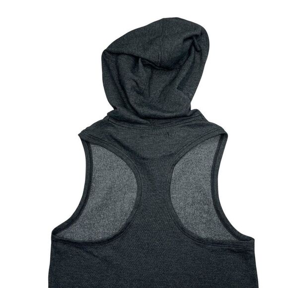 Victoria's Secrete Hooded Tank Top Women's XS Victoria Sport Gray Training Shirt - Picture 6 of 10